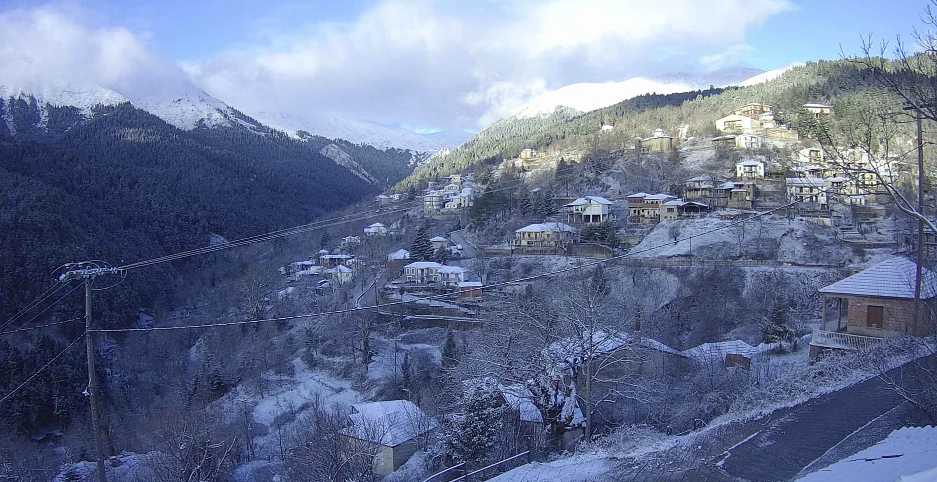 Χιονόστρωση σε ορεινά- ημιορεινά χωριά του Νομού, έρχονται χιονόπτωση στην  Καρδίτσα και πολικές θερμοκρασίες | ΝΕΟΣ ΑΓΩΝ