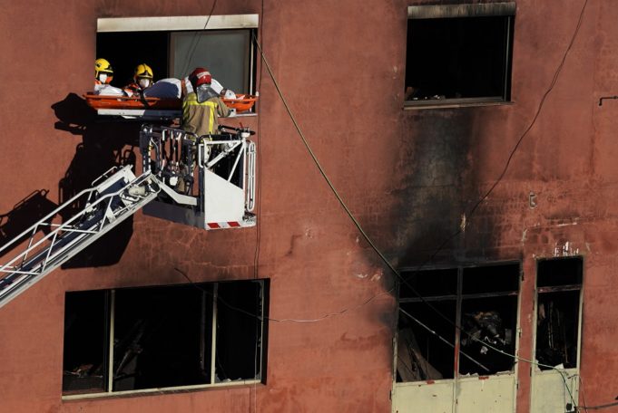 Spain Catalonia Fire