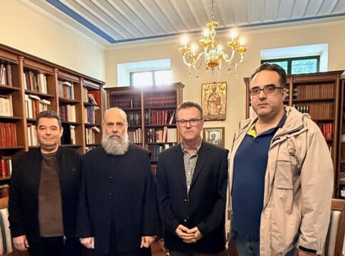 Συνάντηση της Διοίκησης του Εμπορικού Συλλόγου Καρδίτσας με τον Μητροπολίτη Τιμόθεο