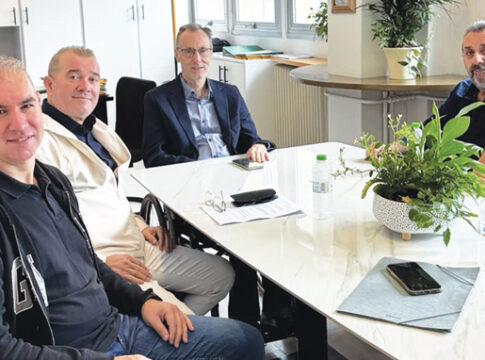 Συνάντηση της Διοίκησης του Επιμελητηρίου με τον Διοικητή του Γενικού Νοσοκομείου