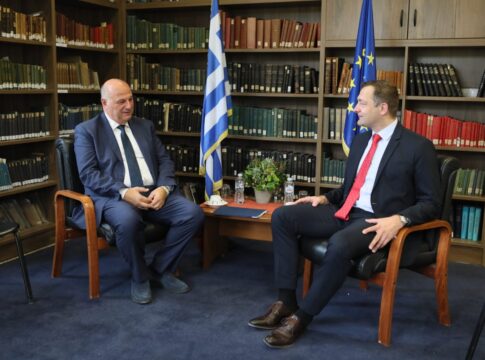 Συνάντηση Τσιάρα – Χάνσεν: Καθήκον μας να διασφαλίσουμε ότι η νέα ΚΑΠ θα παραμείνει εργαλείο ανάπτυξης, καινοτομίας και κοινωνικής συνοχής