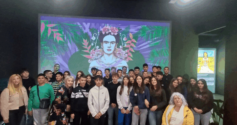 Ένα ταξίδι στον κόσμο της Φρίντα Κάλο: Μαθητές και μαθήτριες του 6ου Γυμνασίου Καρδίτσας στη Θεσσαλονίκη