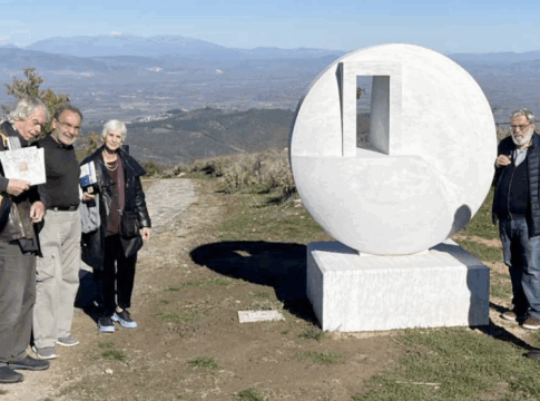 Σημαντικές επισκέψεις στο Υπαίθριο Μουσείο Σύγχρονης Τέχνης στο Μορφοβούνι