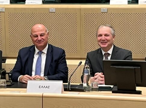 Ο Υπουργός Αγροτικής Ανάπτυξης και Τροφίμων Κώστας Τσιάρας στο Συμβούλιο Υπουργών Γεωργίας και Αλιείας της ΕΕ