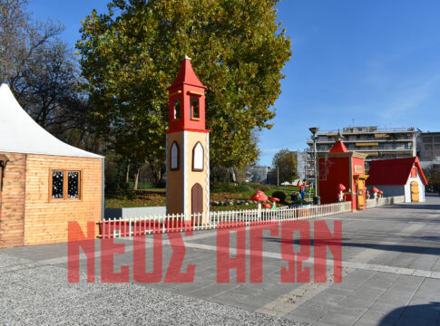 Σε λειτουργία από αύριο το πρωί το «Χωριό των Χριστουγέννων» στην είσοδο του Παυσιλύπου