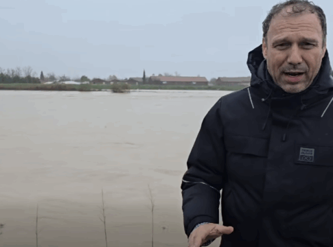 Ενημέρωση του Δημάρχου Παλαμά για την κατάσταση στον Ενιπέα (ΒΙΝΤΕΟ)