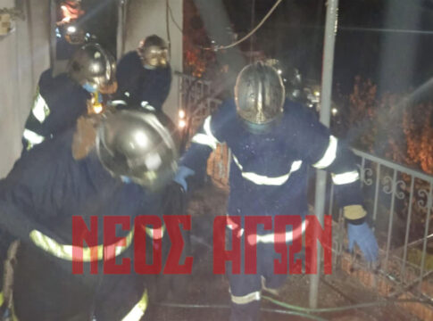 Τραγωδία στο Βαθύλακκο: νεκρός ηλικιωμένος ύστερα από φωτιά στην οικία του (ΦΩΤΟ)