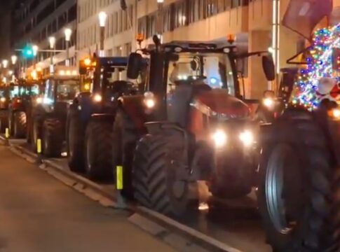 Βέλγιο: Μαζικές κινητοποιήσεις αγροτών στις Βρυξέλλες