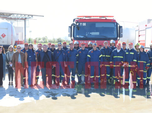 Καρδίτσα: Άσκηση ετοιμότητας της Πυροσβεστικής σε εγκαταστάσεις επιχείρησης υγραερίου (ΦΩΤΟ & ΒΙΝΤΕΟ)