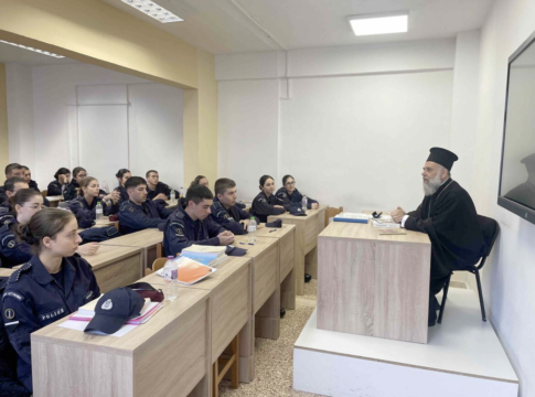 Διδακτικές εισηγήσεις στο πλαίσιο της εκπαιδεύσεως των δοκίμων από τον Σεβασμιώτατο κ. Τιμόθεο