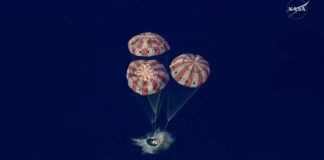 Στη Γη οι τέσσερις αστροναύτες του Artemis II μετά το ιστορικό ταξίδι γύρω από τη Σελήνη