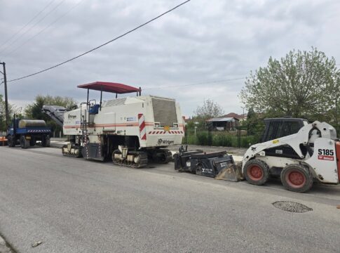 Αρχίζει το έργο της ασφαλτόστρωσης δρόμων στον Παλαμά