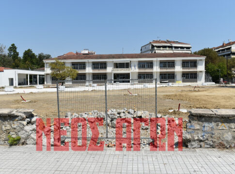 Από βδομάδα η επανεκκίνηση των εργασιών στον αύλειο χώρο του νέου Δημαρχείου Καρδίτσας