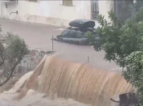 Μετρά τις πληγές της η Μάνη από το πρωτοφανές μπουρίνι