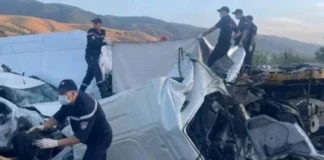 Δέκα νεκροί και δέκα τραυματίες σε καραμπόλα με 11 οχήματα στην Αλγερία