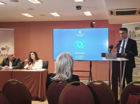 Χρ. Δήμας σε εκδήλωση της ΠΕΔ Θεσσαλίας: Η πολιτεία θα είναι παρούσα μέχρι το τελευταίο έργο