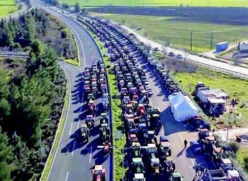 Σε θέση μάχης οι αγρότες στη Λάρισα εν όψει επίσκεψης Μητσοτάκη